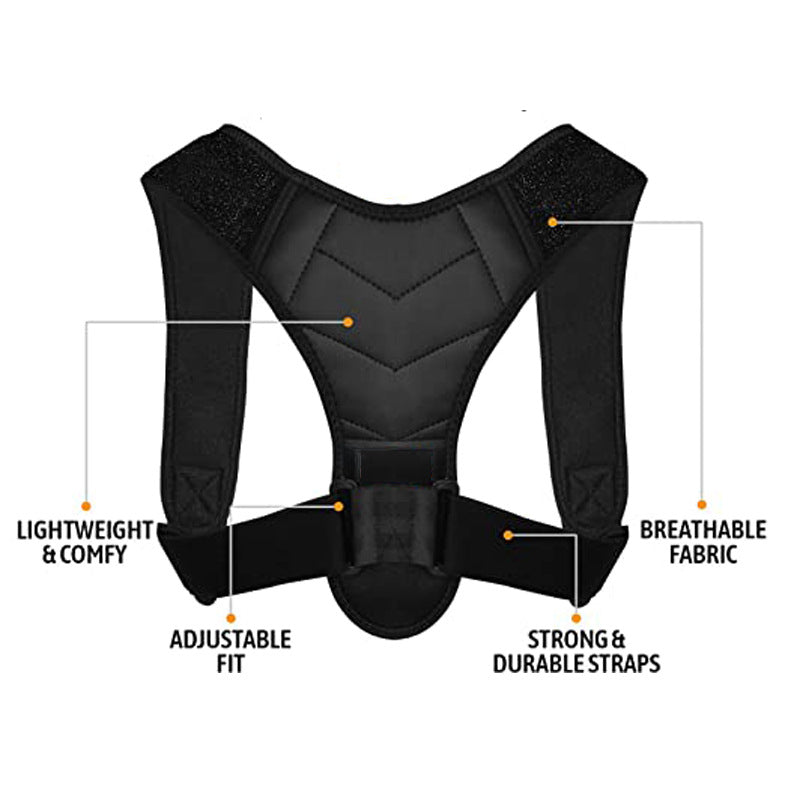 Posture Corrector for Women and Men, Back Brace Fully Adjustable & Comfy